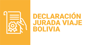 Declaración Jurada Viaje a Bolivia